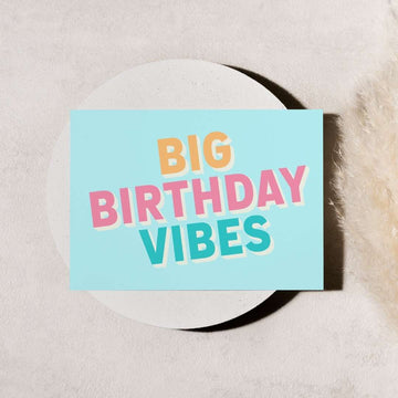 Big Birthday Vibes-Greeting & Note Cards-Peggy Press Co-Peggy Press Co