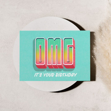 OMG it's your Birthday-Greeting & Note Cards-Peggy Press Co-Peggy Press Co