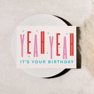 Yeah Yeah it's your Birthday-Greeting & Note Cards-Peggy Press Co-Peggy Press Co