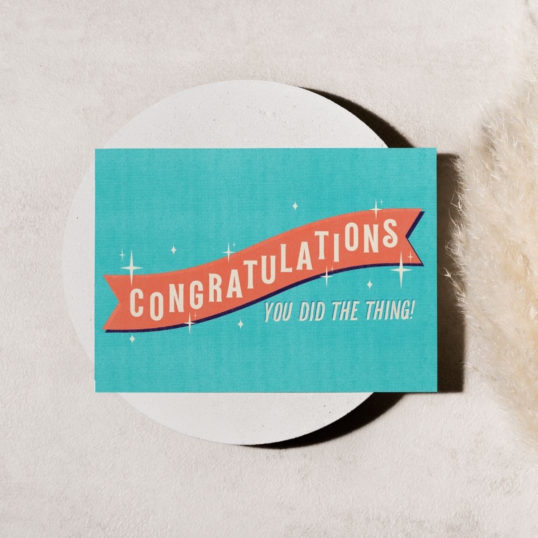 You did the thing!-Greeting & Note Cards-Peggy Press Co-Peggy Press Co