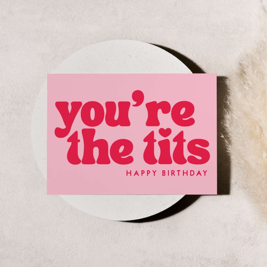 You're the Tits-Greeting & Note Cards-Peggy Press Co-Peggy Press Co